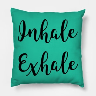 Inhale Exhale Yoga Pillow