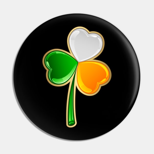 Saint Paddy's St Patricks Day Pin by Pannolinno