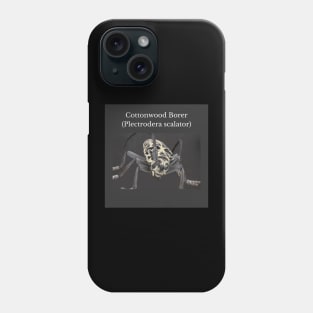 Cottonwood Borer (Plectrodera scalator) Phone Case