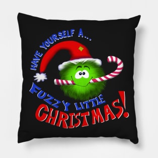 Fuzzy Christmas Pillow