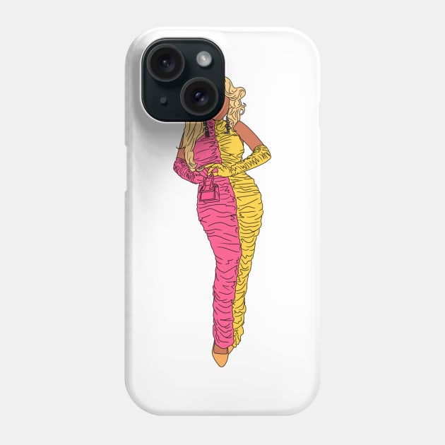 Olivia Lux Phone Case by doctorbihcraft