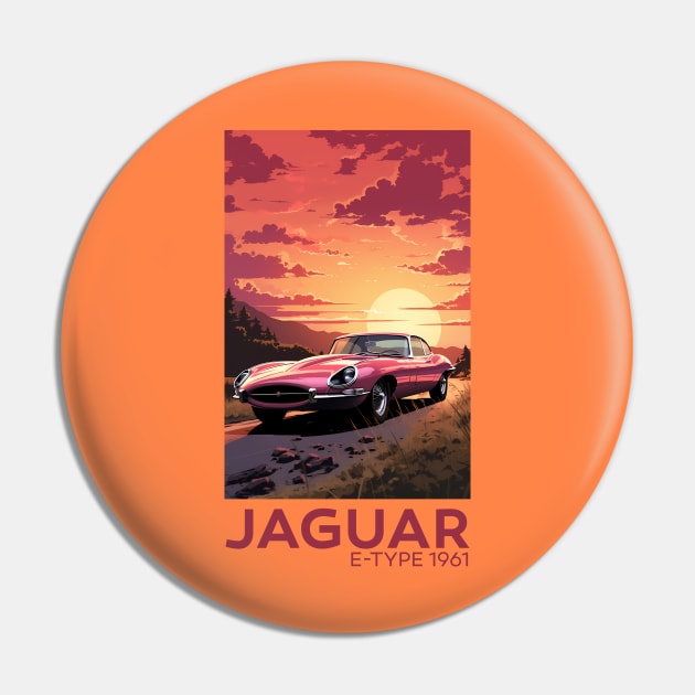 Jaguar E-Type Series 1 Pin by MaxDeSanje 