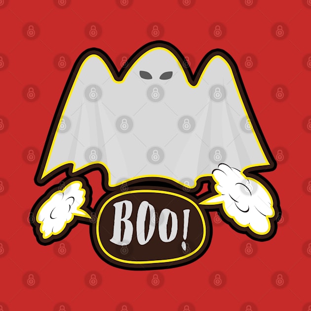 Boo Scary Ghost by O.M design