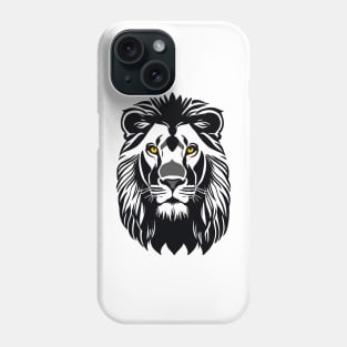 Majestic Lion Face Phone Case
