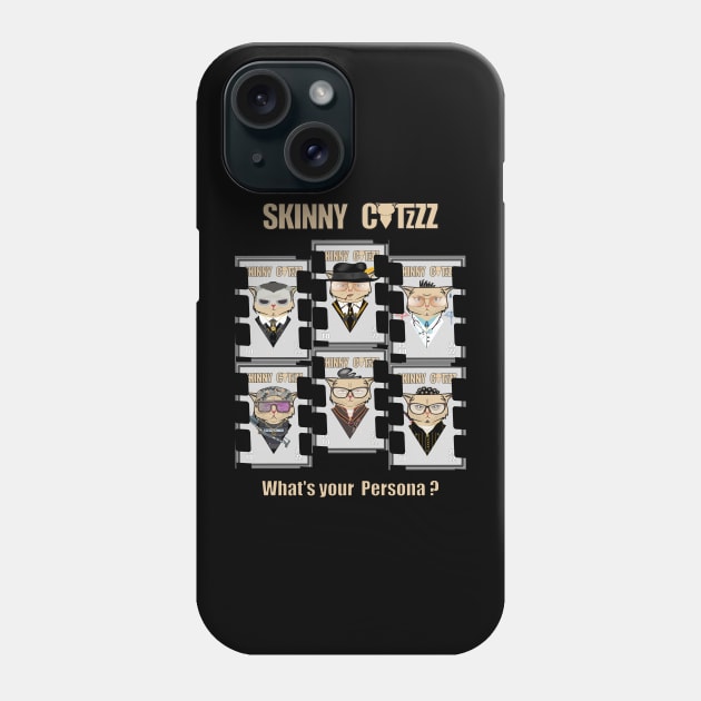 Skinny Catzzz | What's your Persona? Phone Case by SkinnyCatzzz