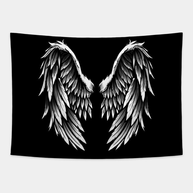 Angel wings Tapestry by NemiMakeit