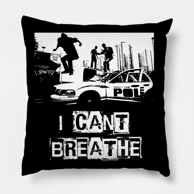 I can`t breathe Pillow by CAUTODIPELO