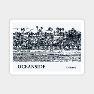 Oceanside - California Magnet