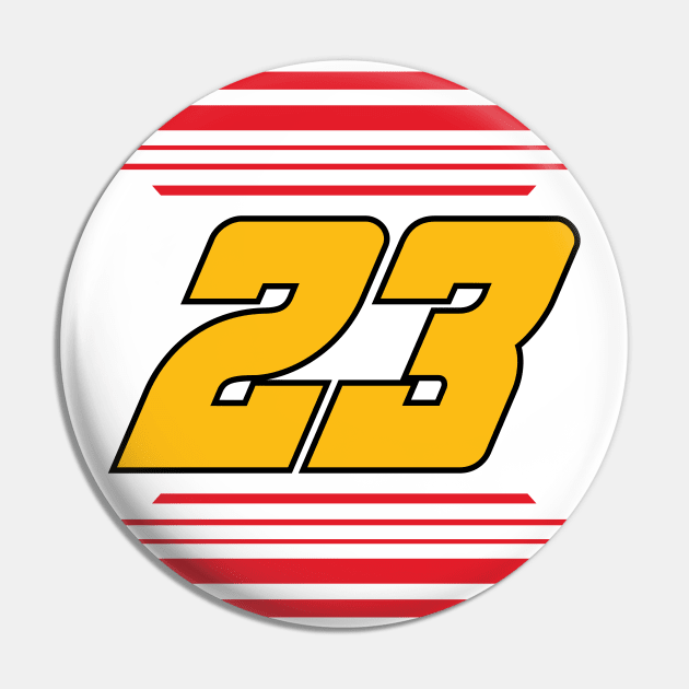 Bubba Wallace #23 2024 NASCAR Design Pin by AR Designs 