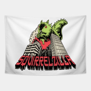 Squirrelzilla Tapestry