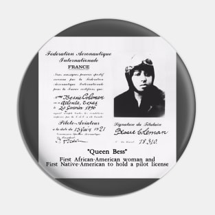 Bessie Coleman Pin