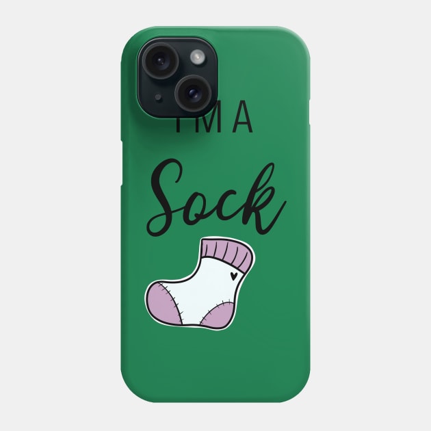 I'm a Sock Phone Case by Hallmarkies Podcast Store