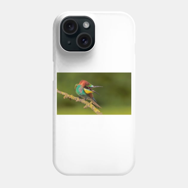 Bee Eater Phone Case by kawaii_shop