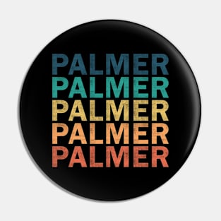 Palmer Name T Shirt - Palmer Vintage Retro Name Gift Item Tee Pin