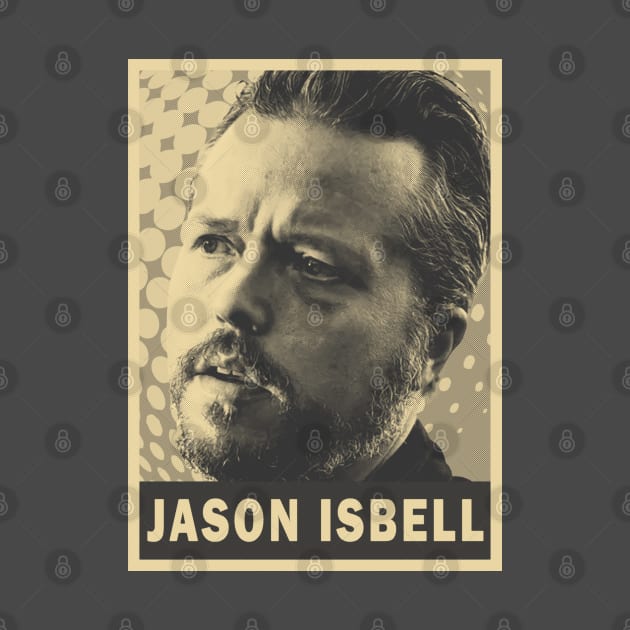 i'm Jason isbell//brown cream Jason isbell by oeyadrawingshop