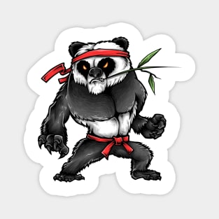 Panda commando Magnet