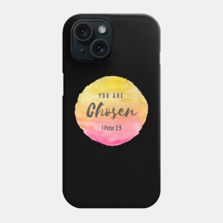 You are chosen 1 Peter 2:9 Bible verse Phone Case