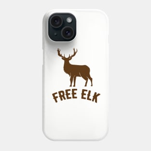 ELK animal Free Phone Case