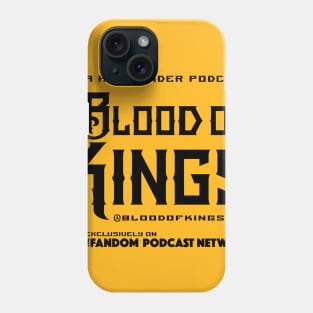 Blood of Kings Black Phone Case