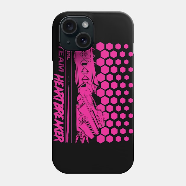 HBRL HEARTBREAKER Phone Case by OppositeInk