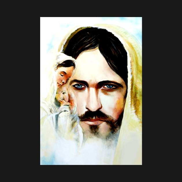 son of God and Virgin Mary by sandra0021tees