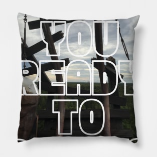 Are you ready to Disco with the Yeti? Pillow