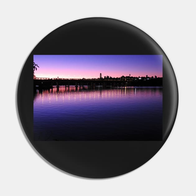 Dawn at Iron Cove Pin by kirstybush