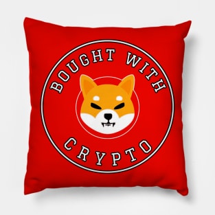 Bought with Crypto SHIB Pillow