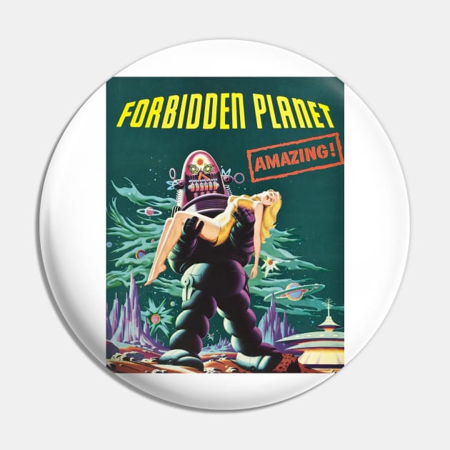 Vintage Forbidden Planet Poster (1956) Pin by Bugsponge