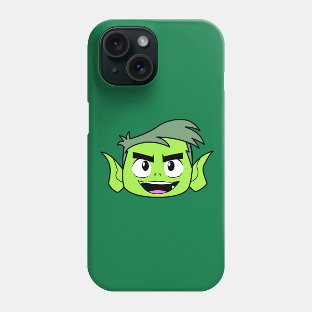 Teen Titans´ Beastboy Phone Case by JamesCMarshall