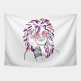 Janis Joplin Tapestry