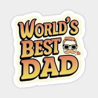 World's best dad Magnet