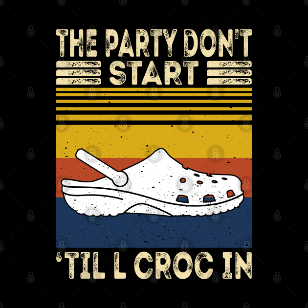 The Party Don't Start Til l Croc In by Attia17