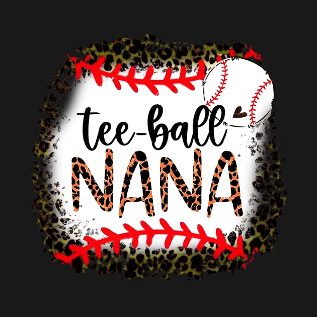 Tee Ball Nana Leopard   Tee Ball Nana by Wonder man 