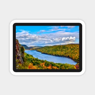 “Autumn at Lake of the Clouds” Magnet