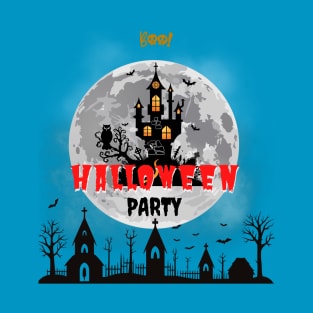 Halloween Party Boo T-Shirt