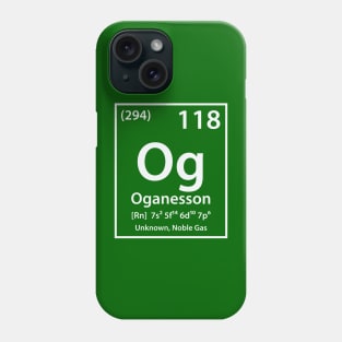 Oganesson Element Phone Case