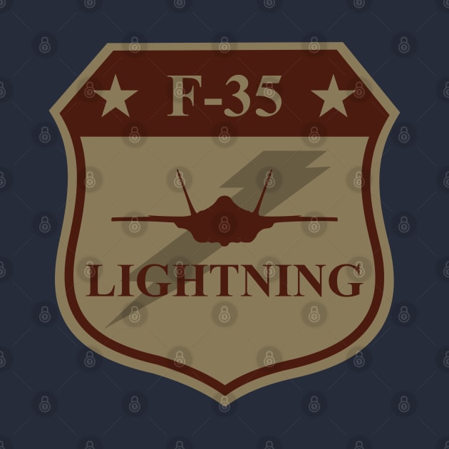 F-35 Lightning Patch (desert subdued) by TCP