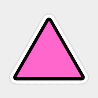 Pink Triangle Magnet