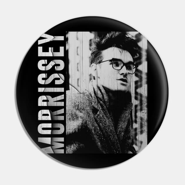 Morrissey // Vintage Distressed Pin by Sal.Priadi