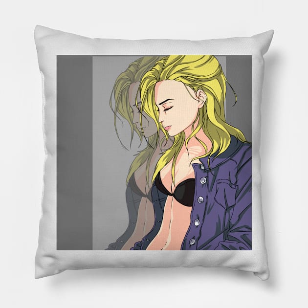 Karolina Dean Pillow by riozaki21