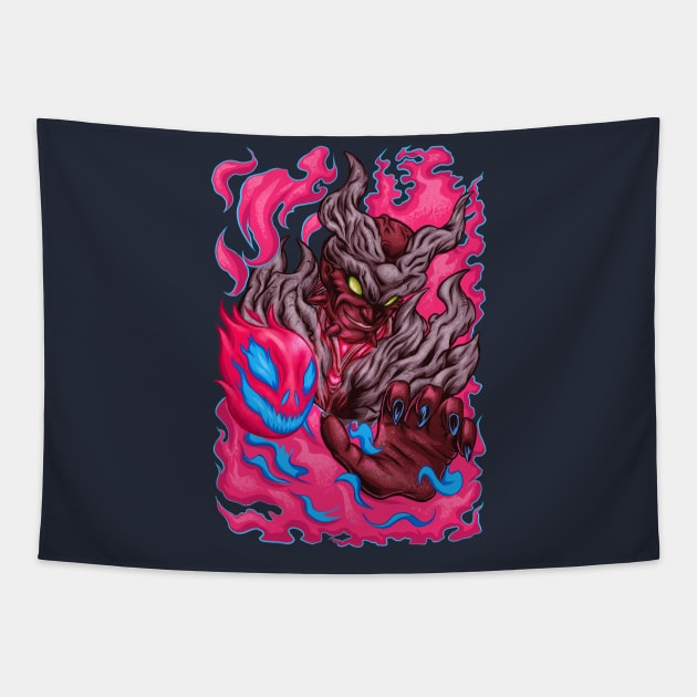 Demon Tapestry by Thai_Lu