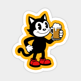 Beer Cat! Magnet