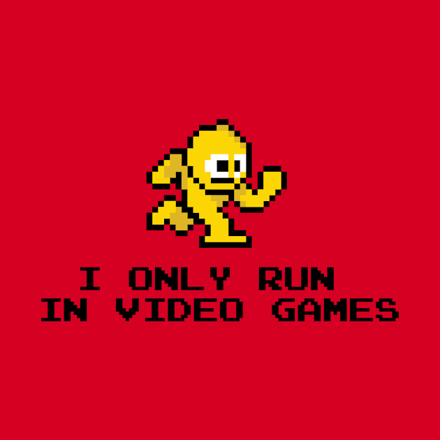 I only run in video games by immerzion
