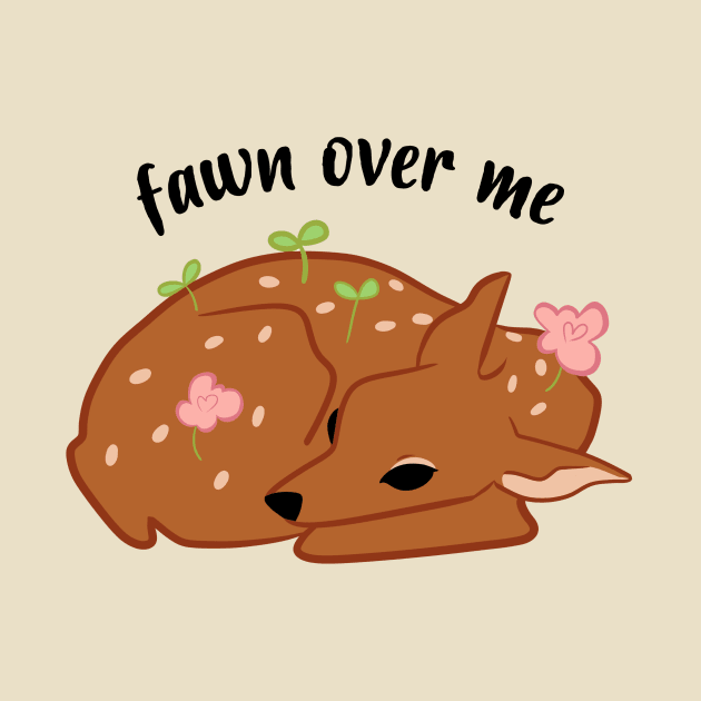 fawn over me by stickerjock