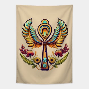 Ankh-ward Antics Tapestry