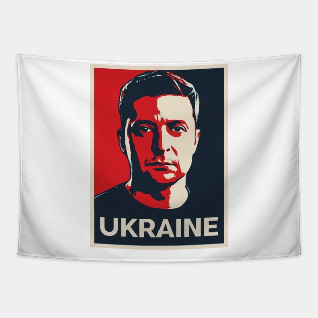 ukraine strong Tapestry by hadlamcom