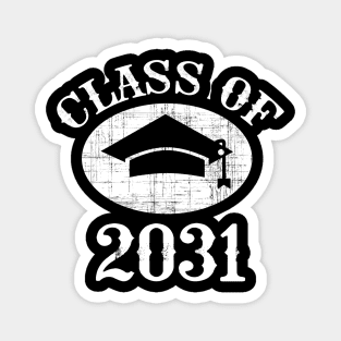 Class Of 2031 Graduation Cap Grow With Me Graduate Kids Gift Magnet