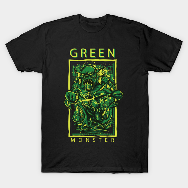 Discover Green Monster - Green Monstera - T-Shirt