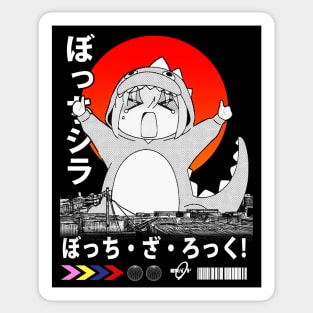 Hitori Gotou - Bocchi the Rock! Sticker for Sale by Arwain